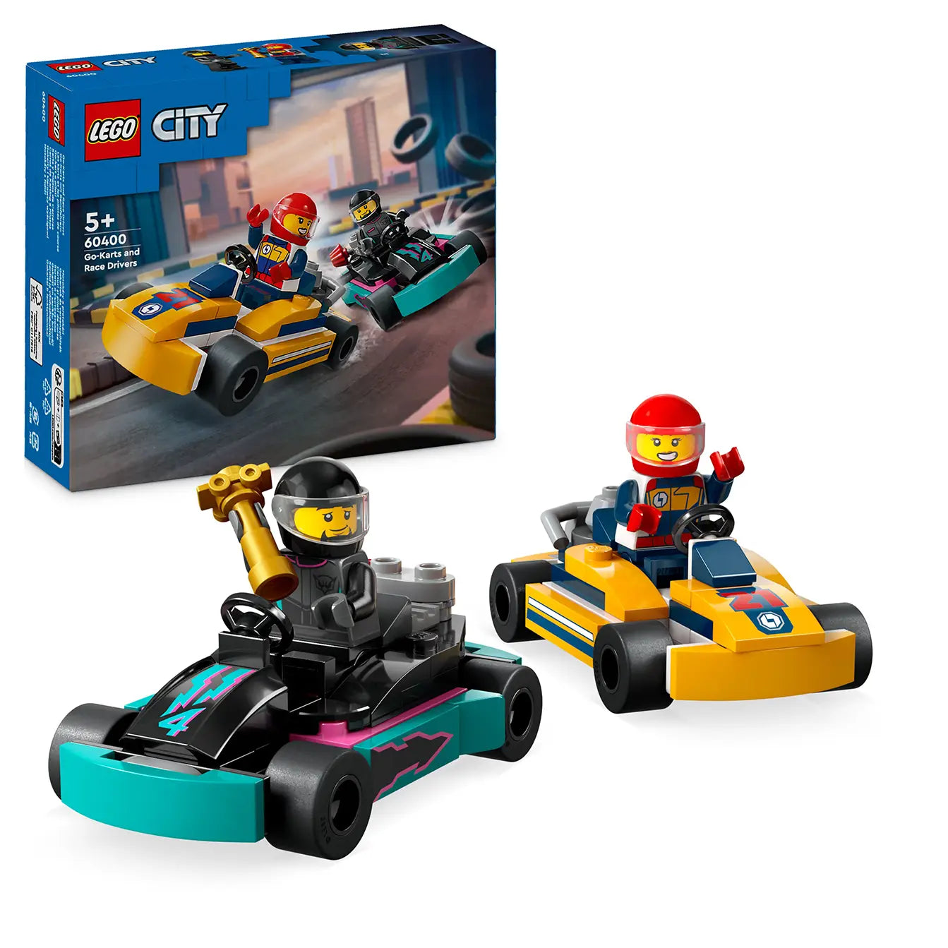 LEGO® City 60400 Go-Karts And Race Drivers