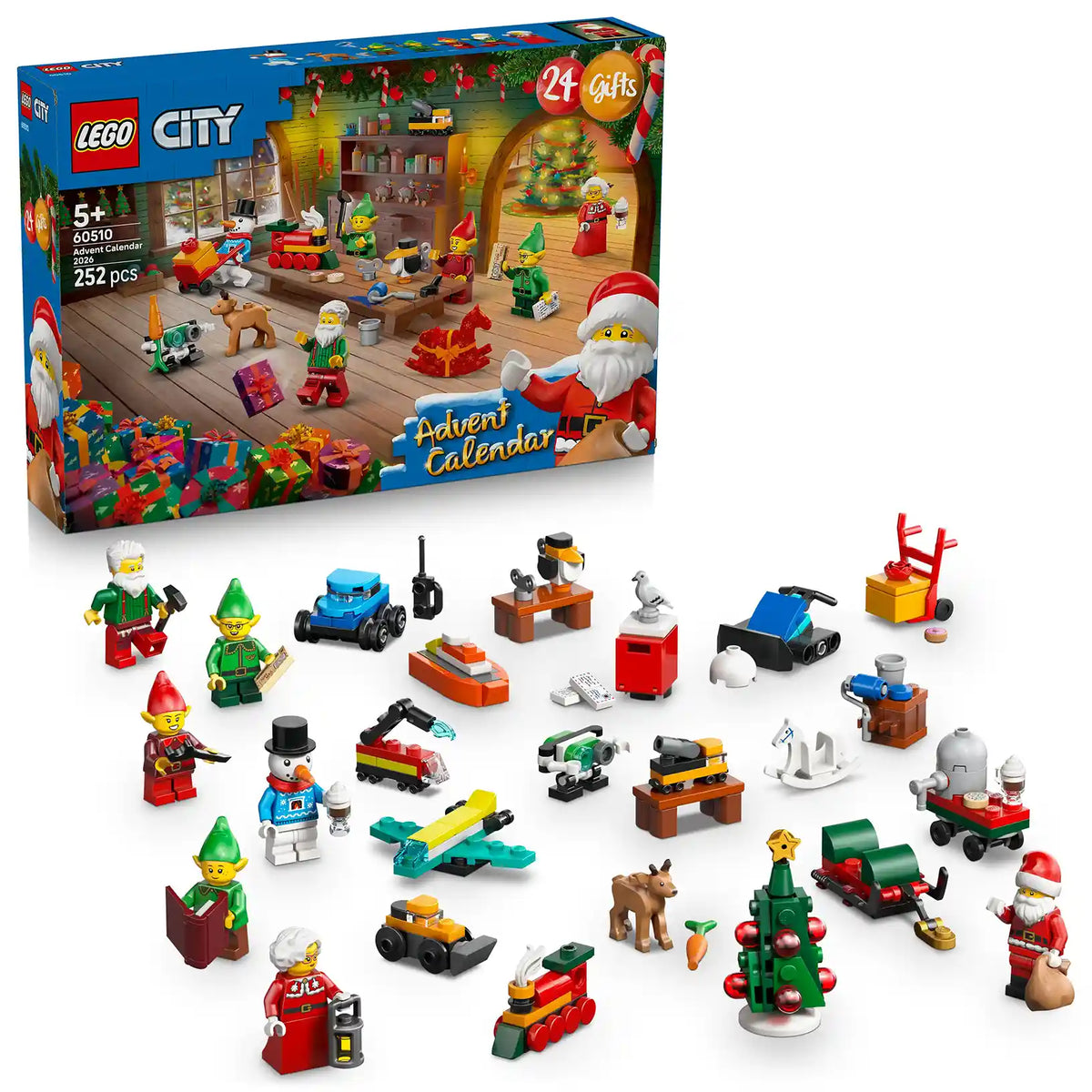 LEGO® City 60510 Adventní kalendář 2026