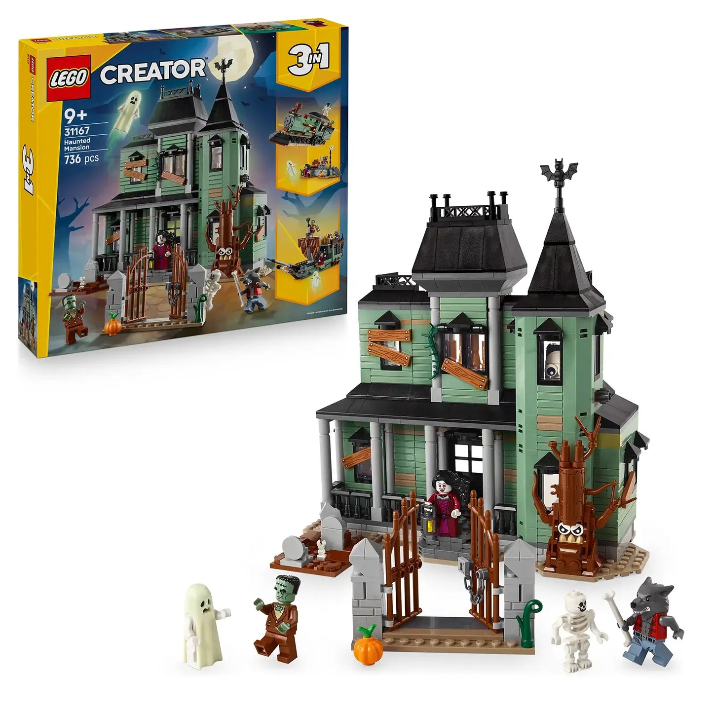 LEGO® Creator 3 v 1 31167 Strašidelný dům