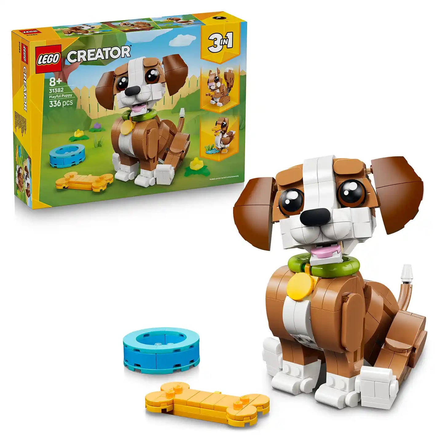 LEGO® Creator 3 v 1 31382 Roztomilá zvířata: Roztomilé štěňátko