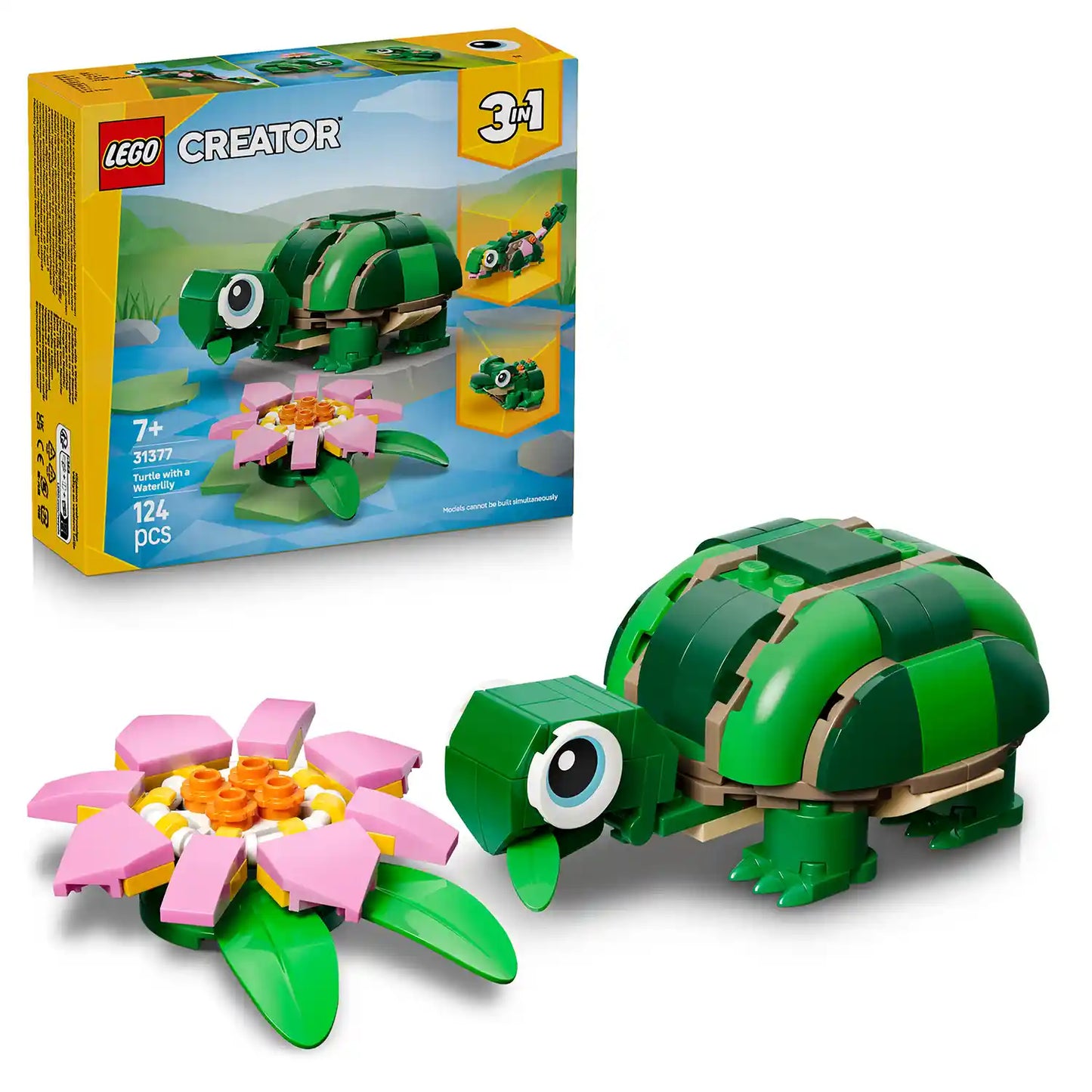 LEGO® Creator 3 v 1 31377 Želva s leknínem