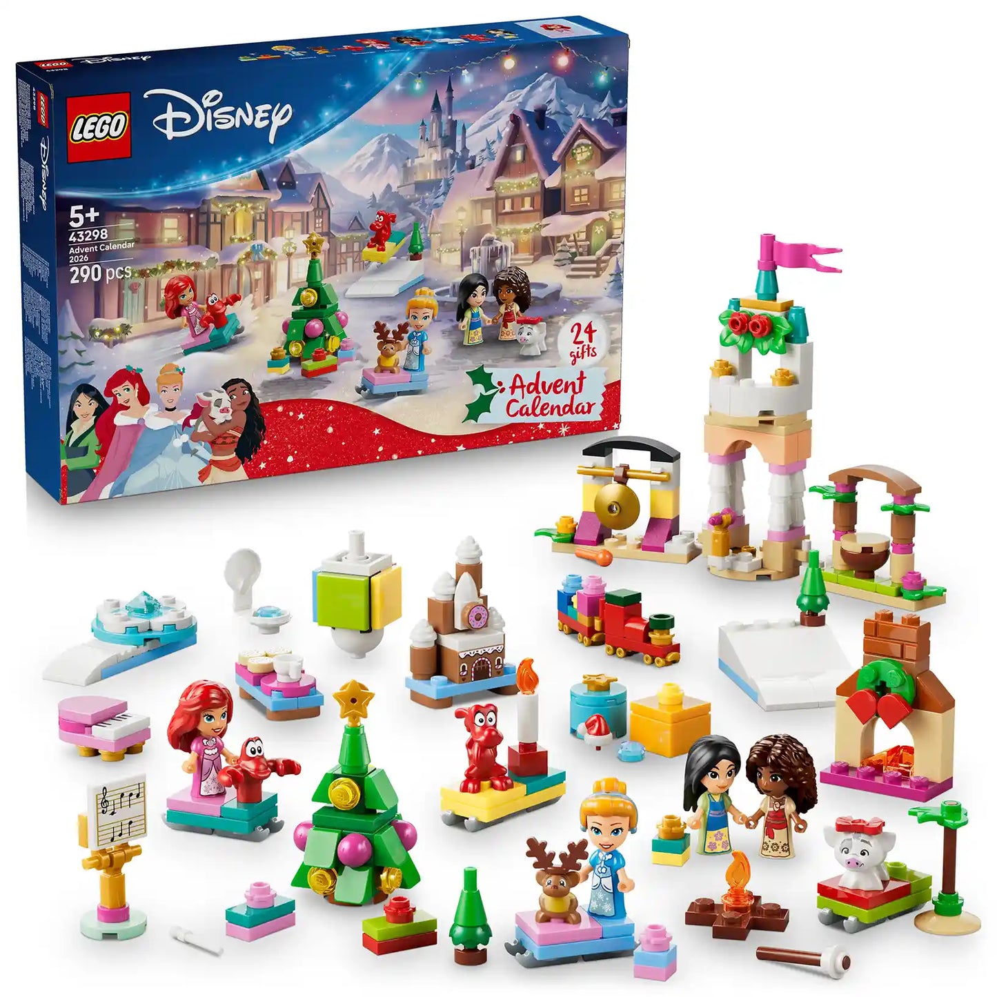 LEGO® ǀ Disney Princess 43298 Adventní kalendář 2026