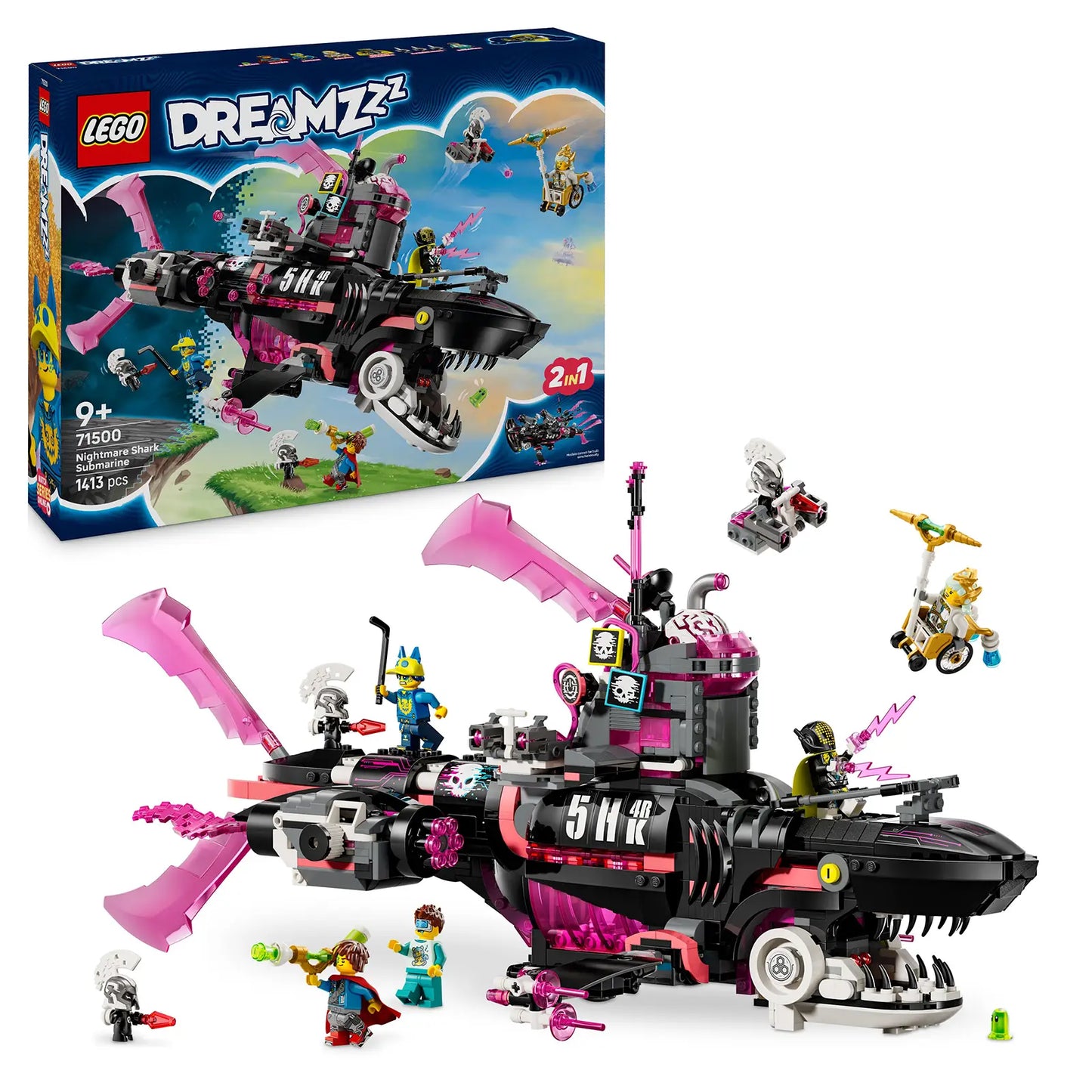 LEGO® DREAMZzz™ 71500 Žraločkoponorka z nočních můr