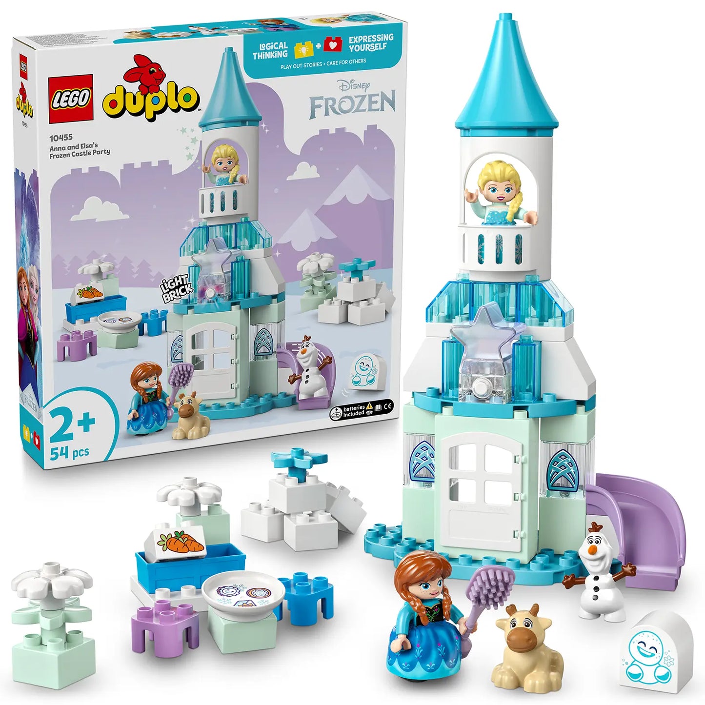 LEGO® DUPLO® ǀ Disney  10455 Ledové království: Anna a Elsa a oslava na hradě
