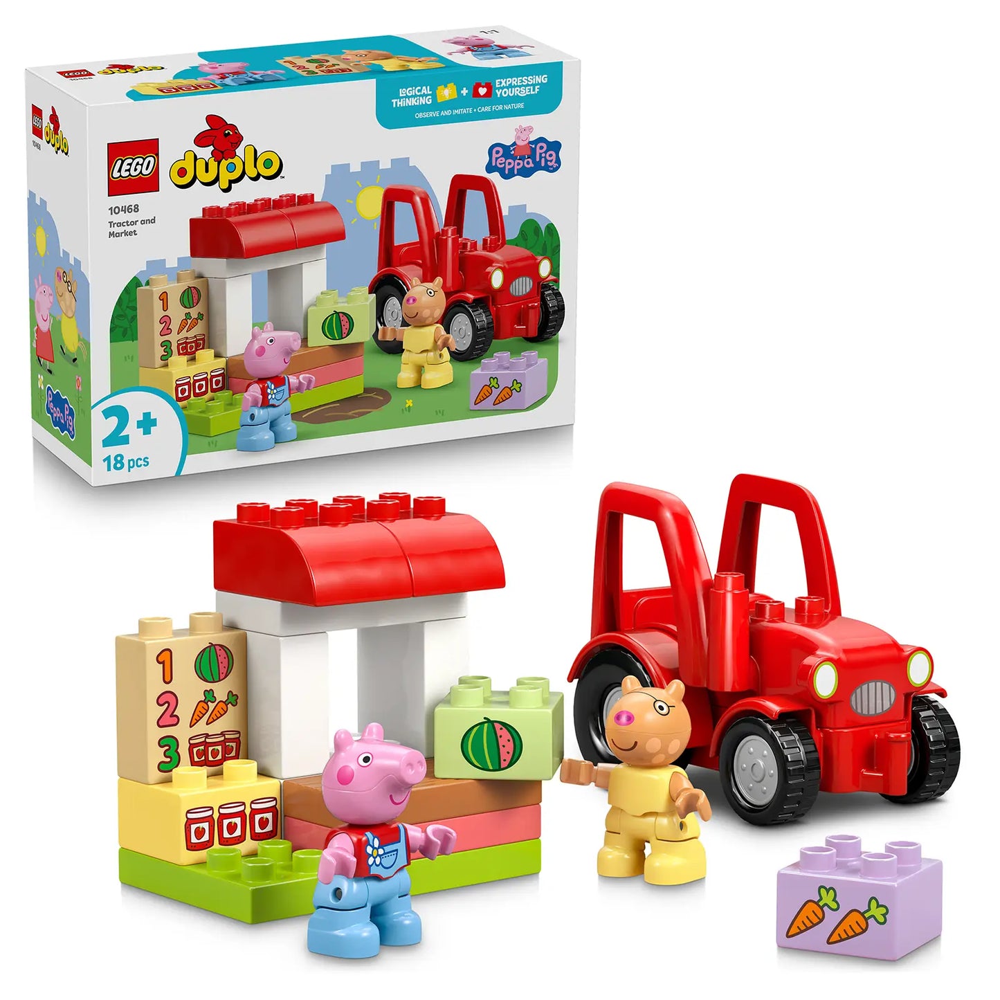 LEGO® DUPLO® 10468 Traktor a tržnice