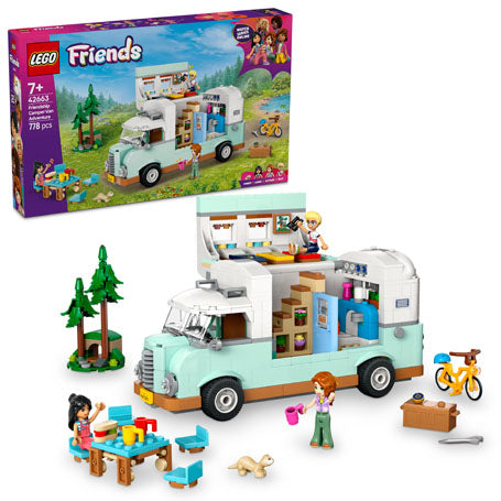 LEGO® Friends 42663 Aventure en camping-car de l'amitié