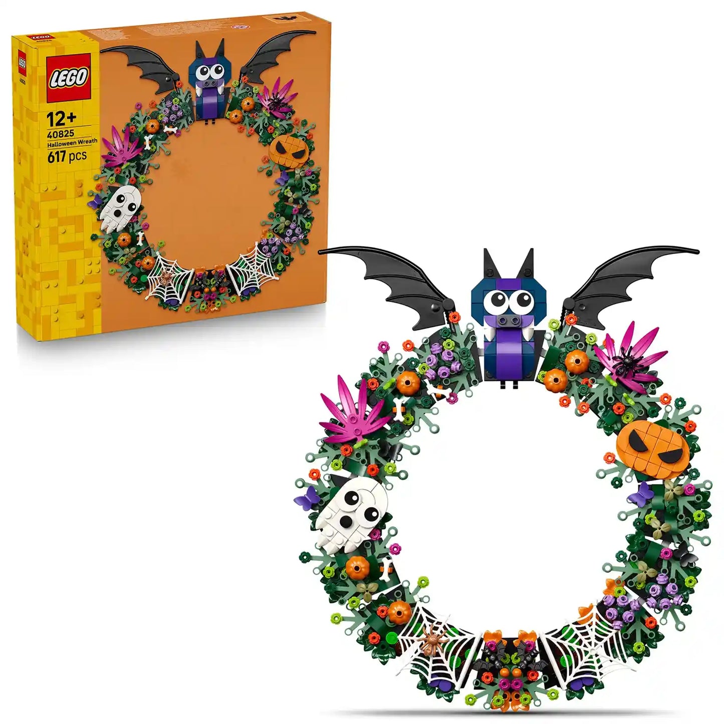 LEGO® 40825 Halloweenský věnec, Dekorace domácnosti