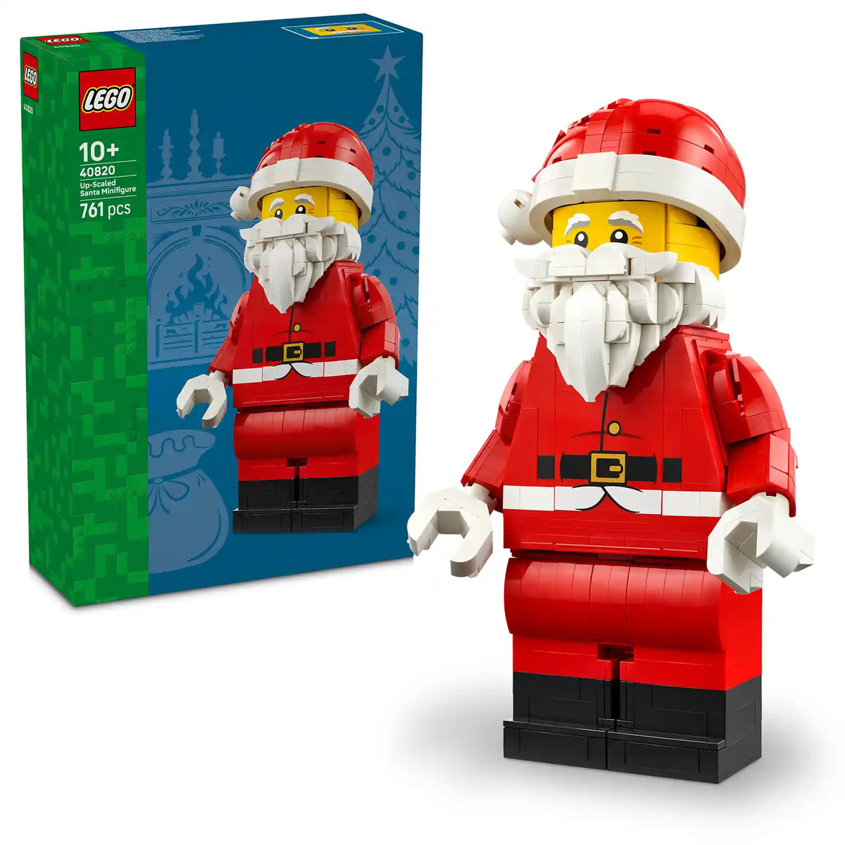 LEGO® 40820 Zvětšená minifigurka Santy, Vánoční dekorace