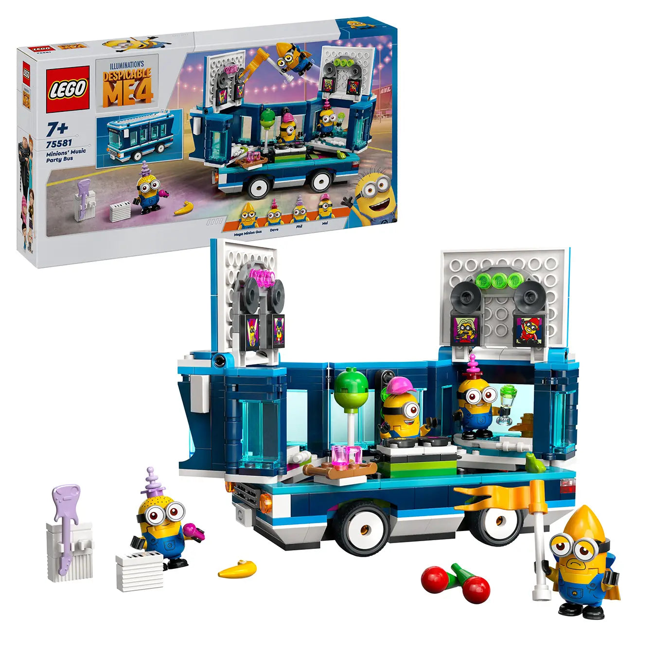 LEGO® 75581 Minions' Music Party Bus