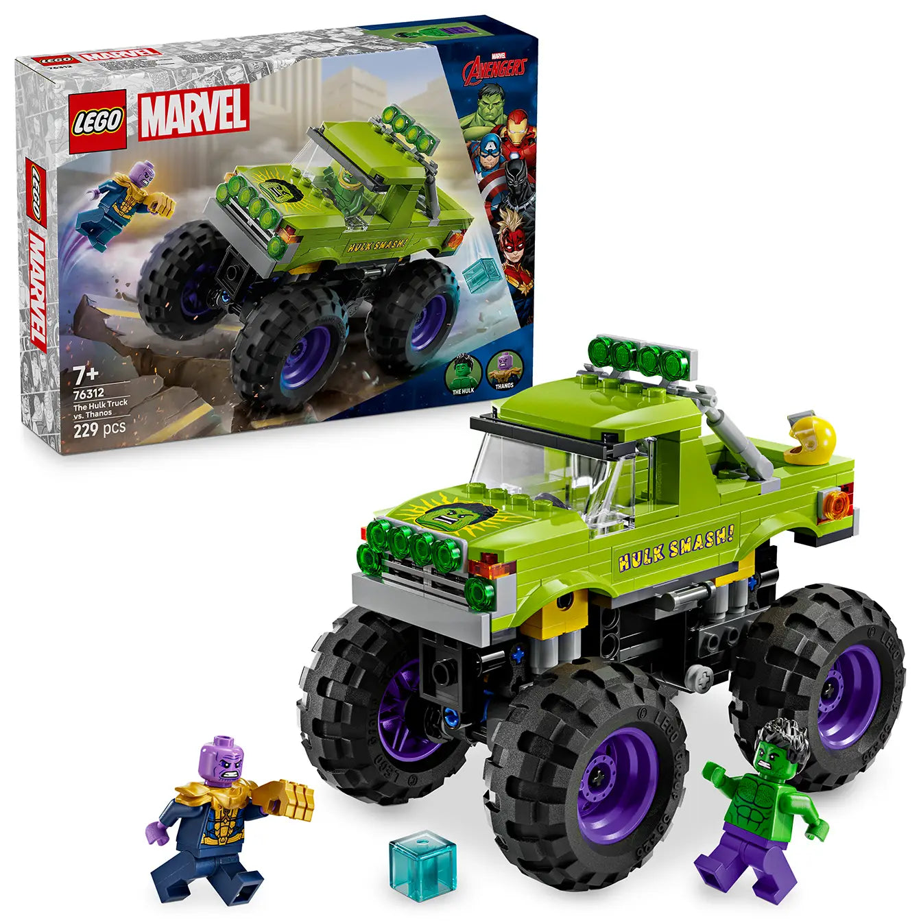 LEGO® Marvel 76312 The Hulk Truck vs. Thanos