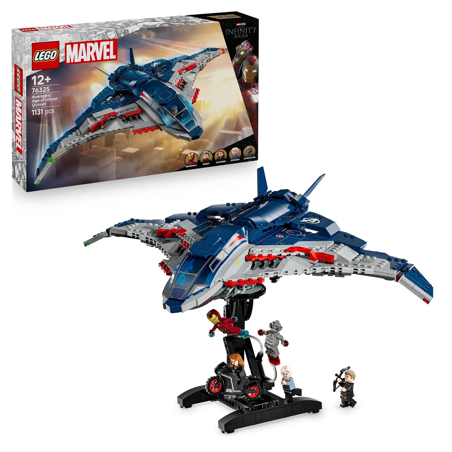 LEGO® ǀ Marvel 76325 Avengers: Age of Ultron Stíhačka Quinjet