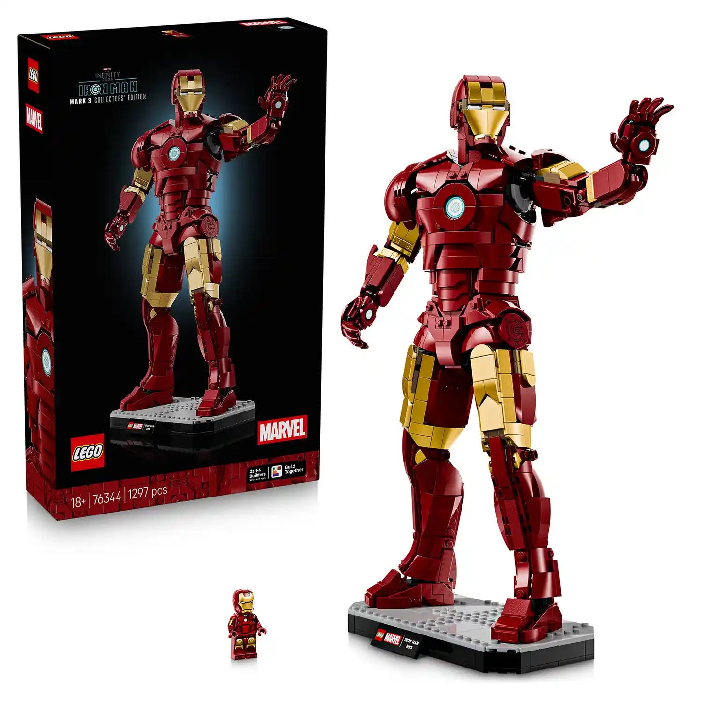 LEGO® ǀ Marvel 76344 Iron Man Mark 3: sběratelská edice