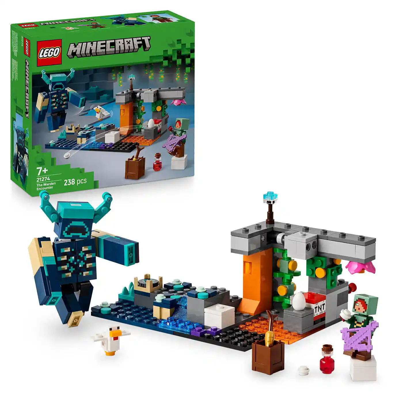 LEGO® Minecraft®  21274 Setkání se Strážcem