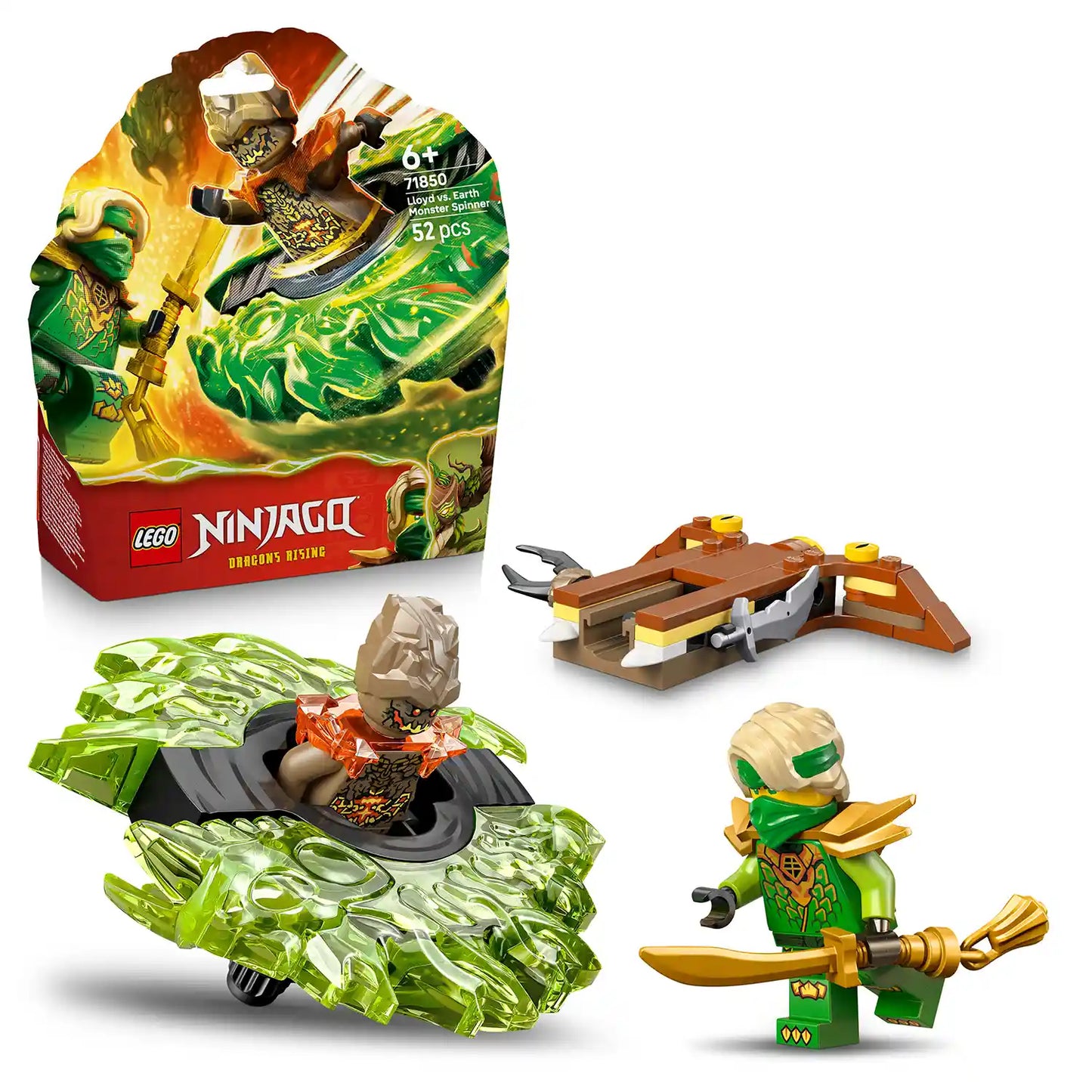 LEGO® NINJAGO® 71850 Lloyd vs. spinner pozemské příšery