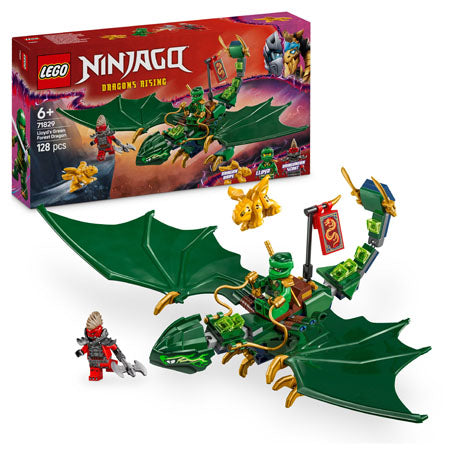 LEGO® NINJAGO® 71829 Le dragon vert de la forêt de Lloyd
