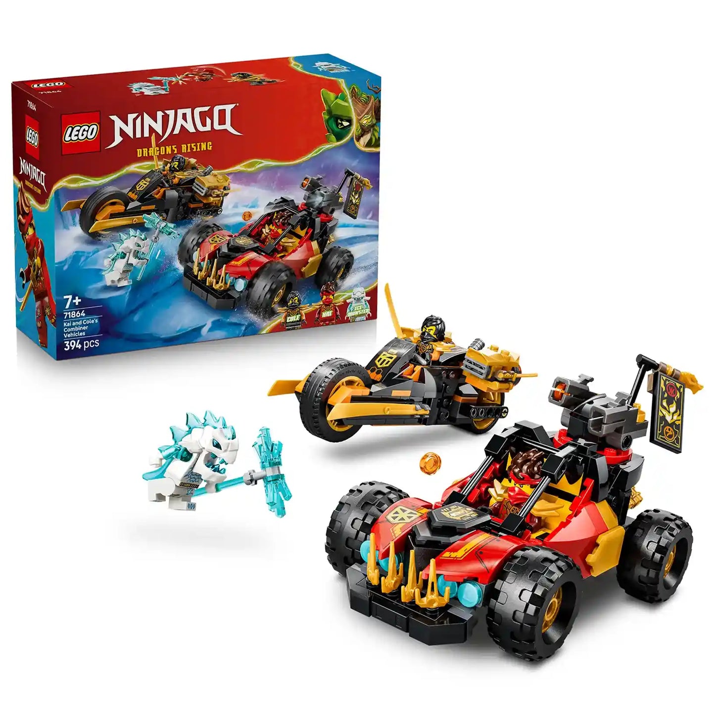 LEGO® NINJAGO® 71864 Kombinovatelná vozidla Kaie a Colea