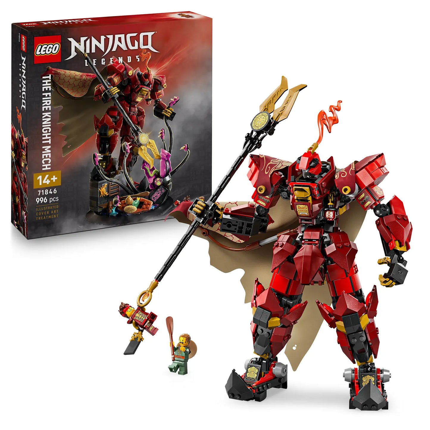 LEGO® NINJAGO® 71846 Robot Ohnivého rytíře
