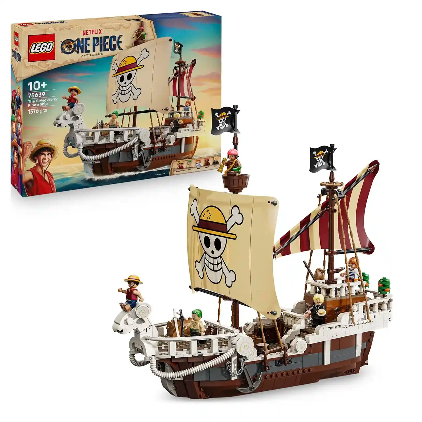 LEGO® ONE PIECE 75639 Pirátská loď Plovoucí Merry