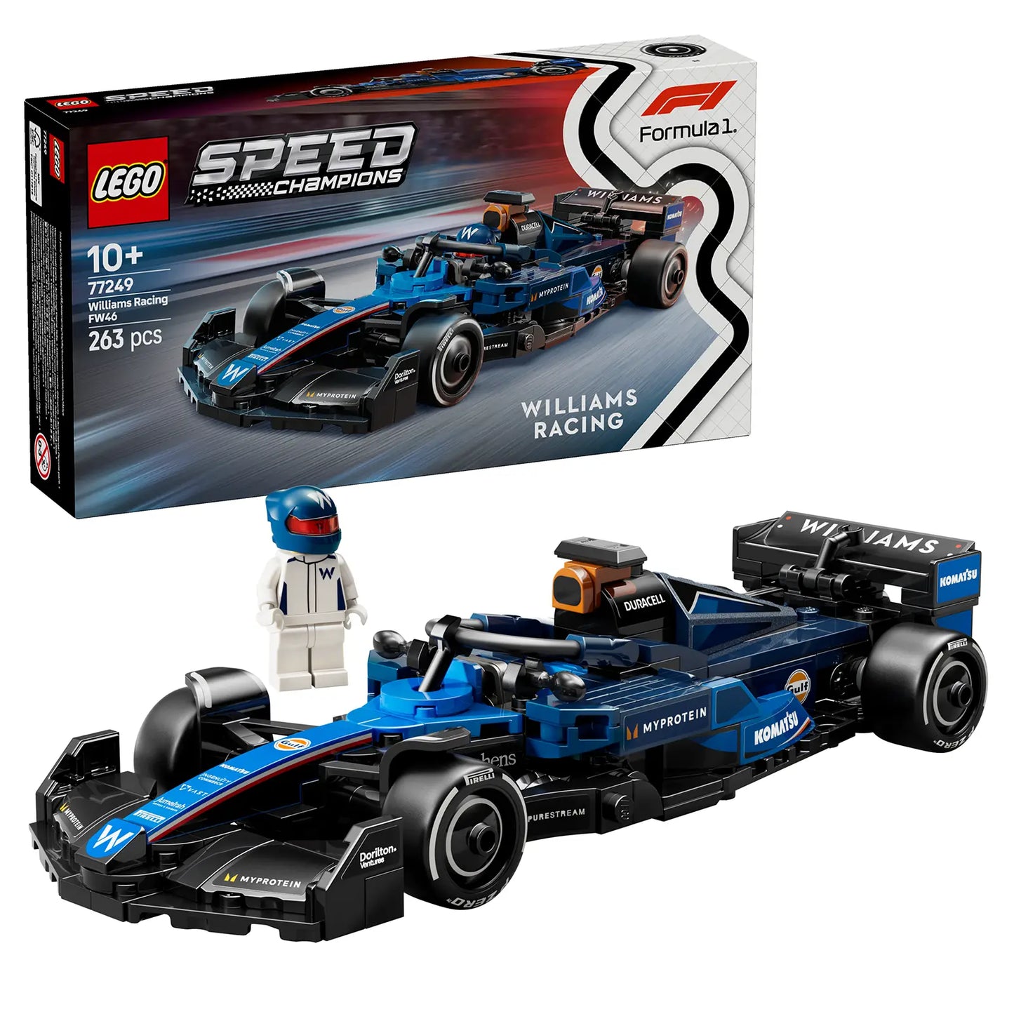 LEGO® Speed Champions 77249 Williams Racing FW46 F1® Race Car