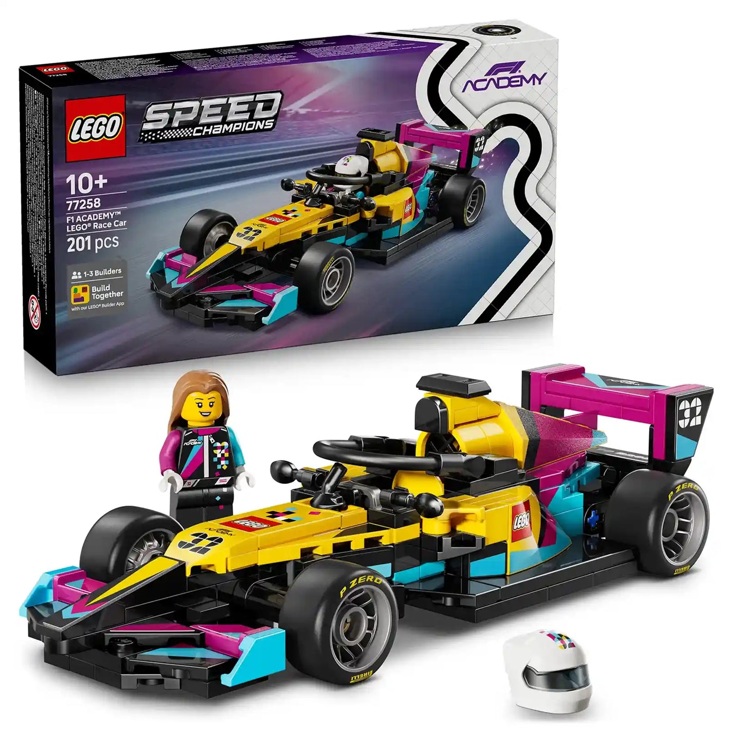LEGO® Speed Champions 77258 Závodní auto LEGO® F1 ACADEMY™