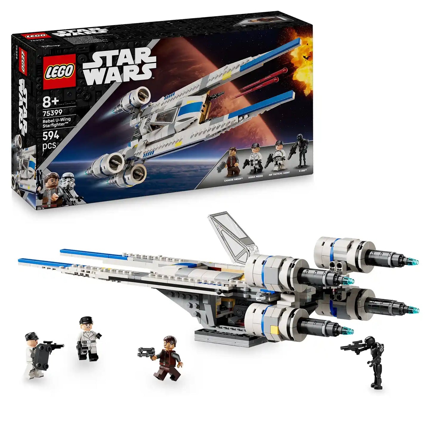 LEGO® Star Wars™ 75399 Povstalecká stíhačka U-wing