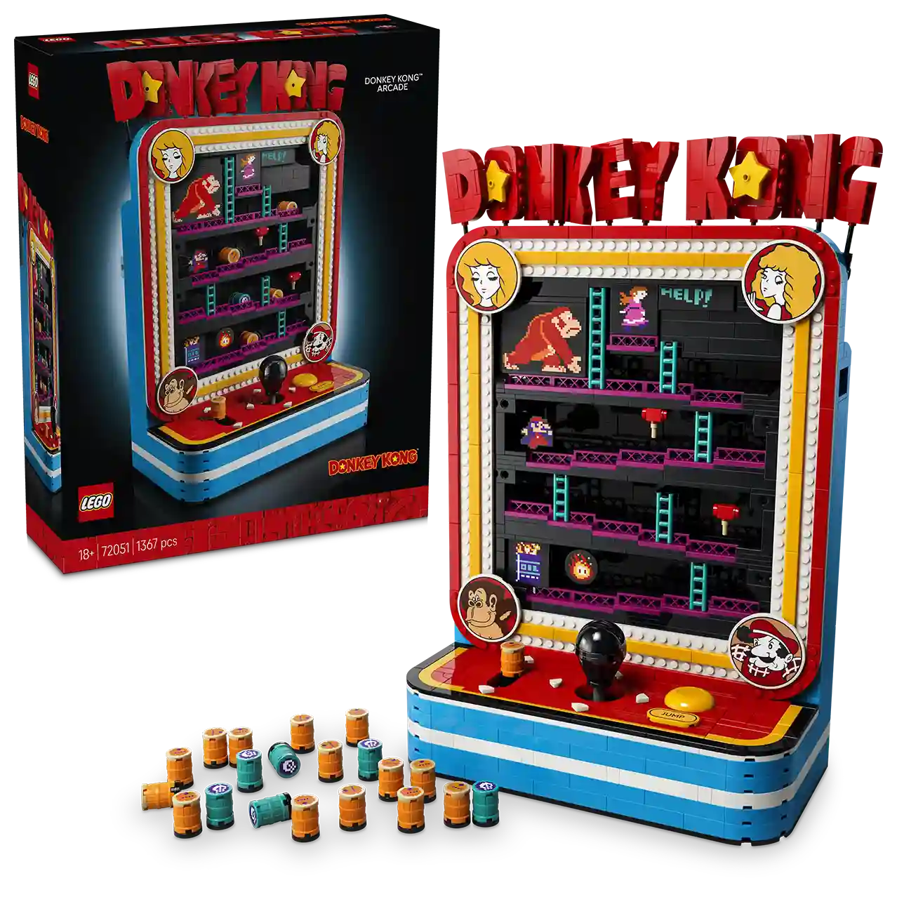 LEGO® 72051 Arkádová hra Donkey Kong™