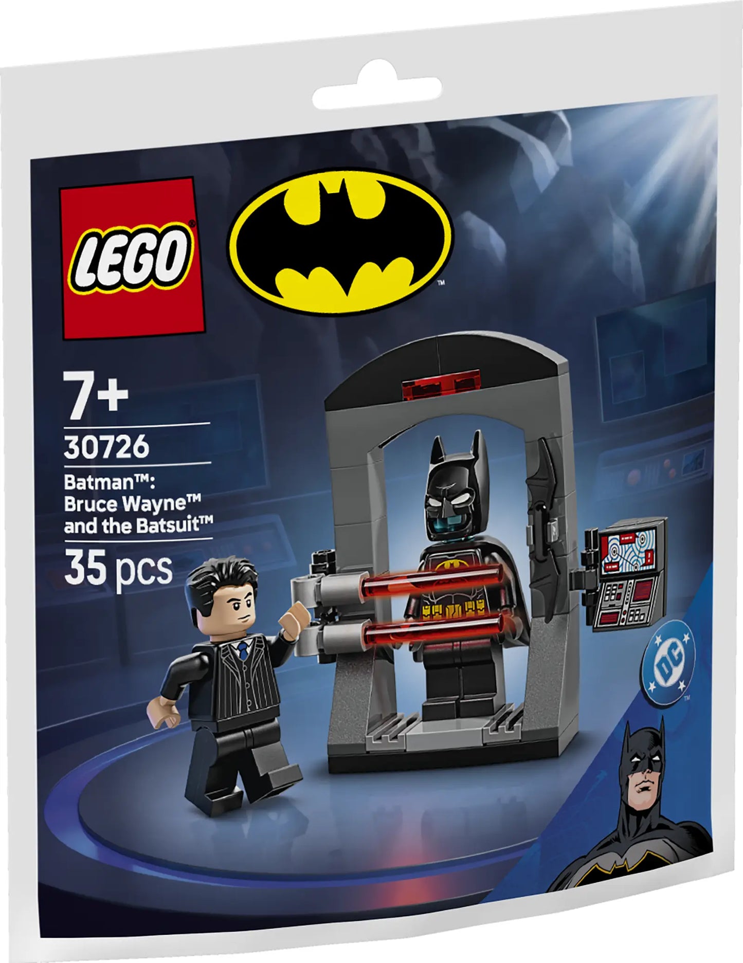 LEGO® 30726 Batman™: Bruce Wayne™ a oblek Batsuit