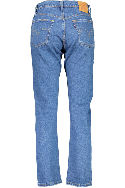 LEVI'S WOMAN DENIM JEANS BLUE