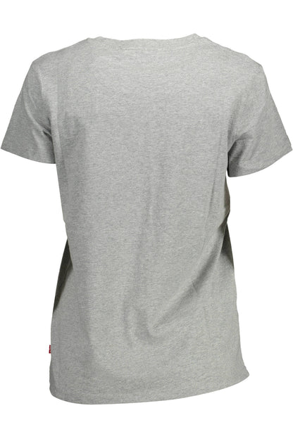 LEVI'S SHORT SLEEVE T-SHIRT WOMEN GREY