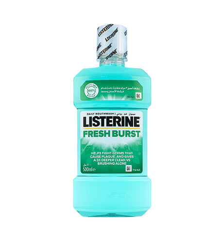 Listerine Fresh Burst mouthwash 500 ml