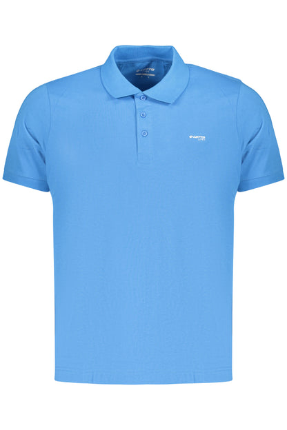 LOTTO MEN'S SHORT-SLEEVED POLO SHIRT, BLUE