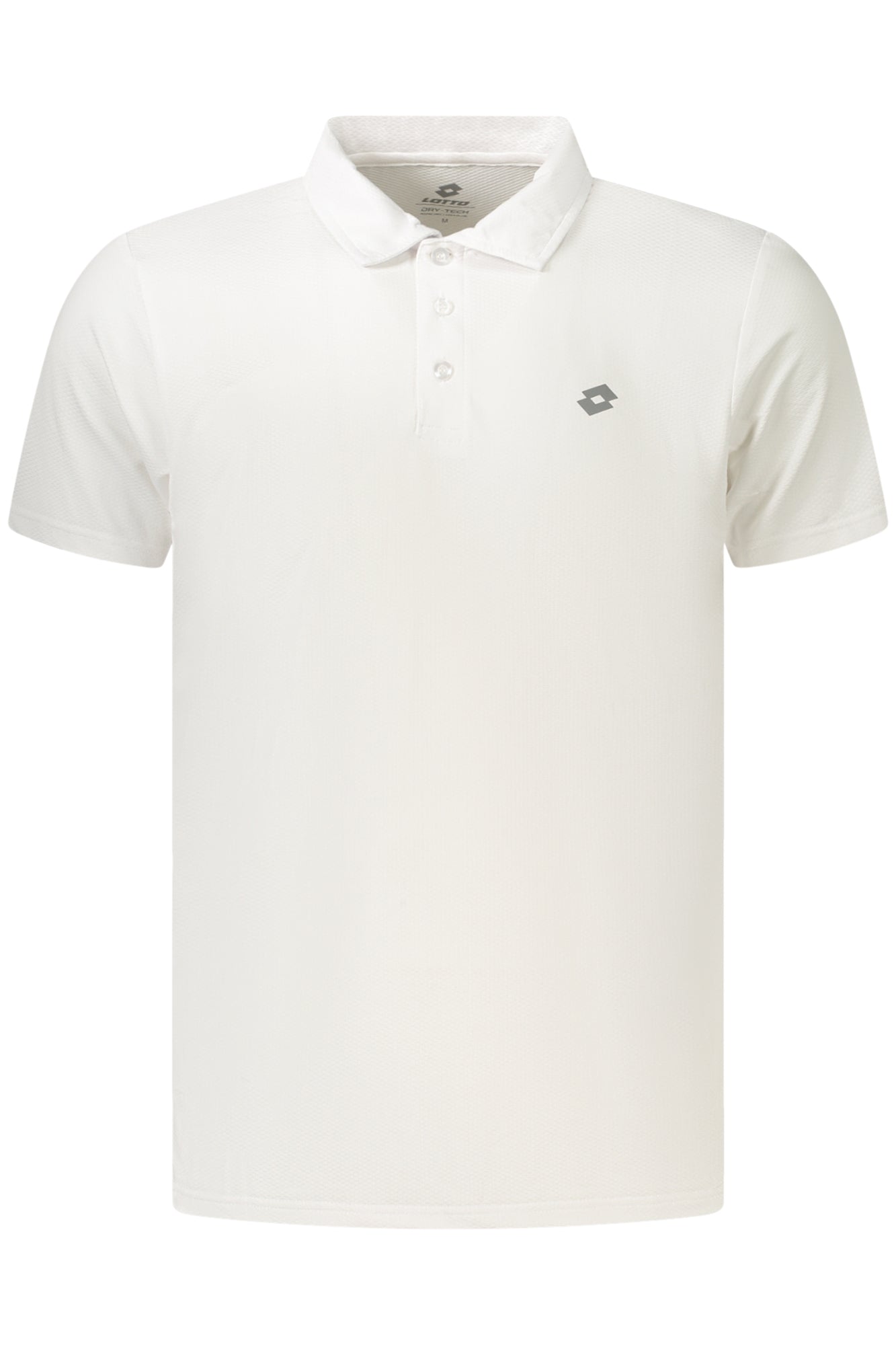 LOTTO MEN'S SHORT-SLEEVED POLO SHIRT WHITE