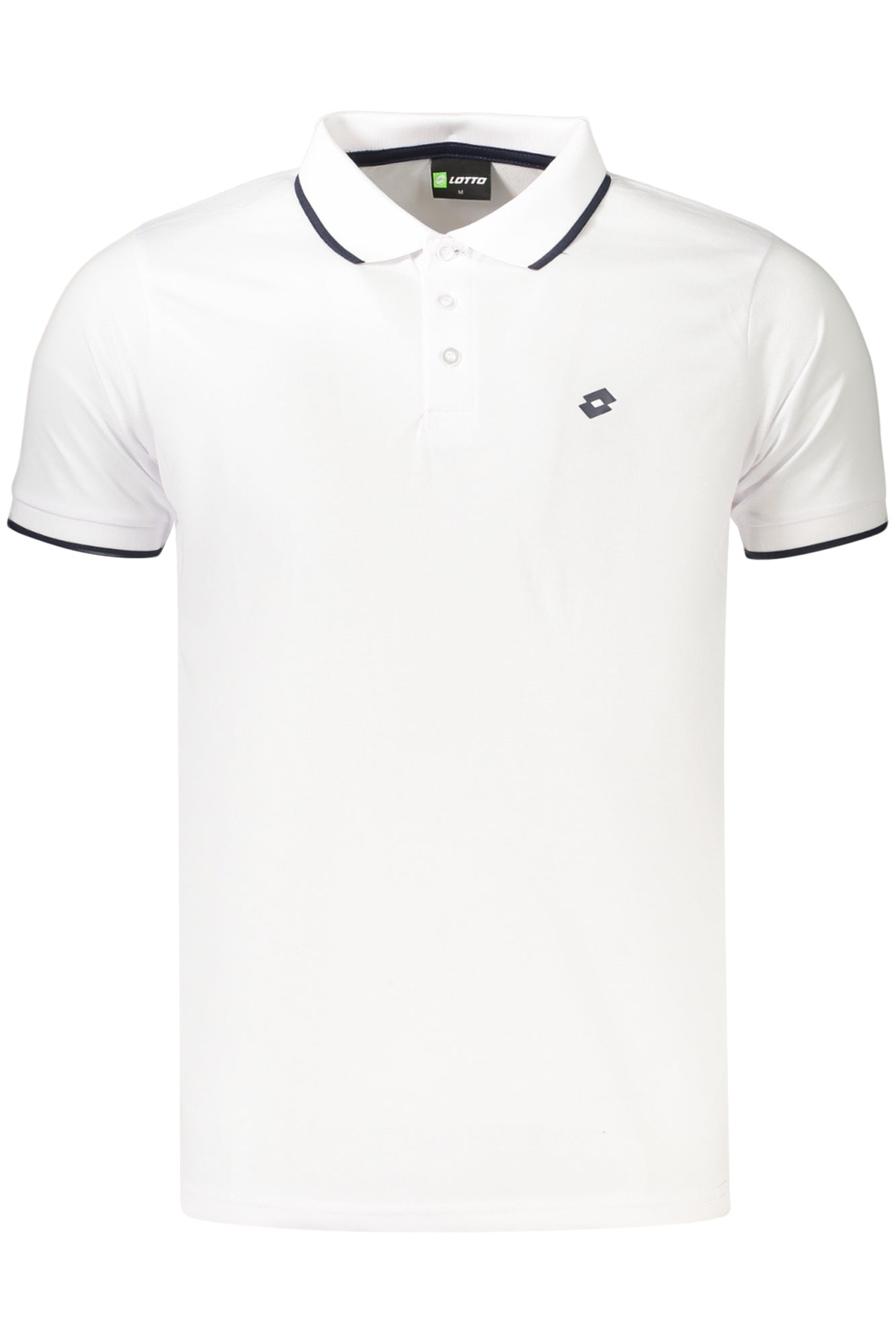 LOTTO MEN'S SHORT-SLEEVED POLO SHIRT WHITE