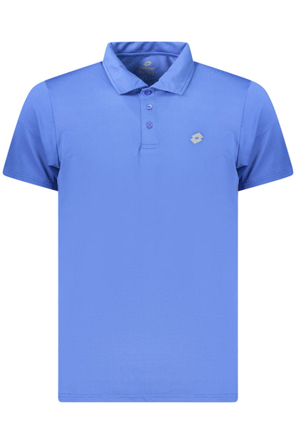 LOTTO MEN'S SHORT-SLEEVED POLO SHIRT BLUE