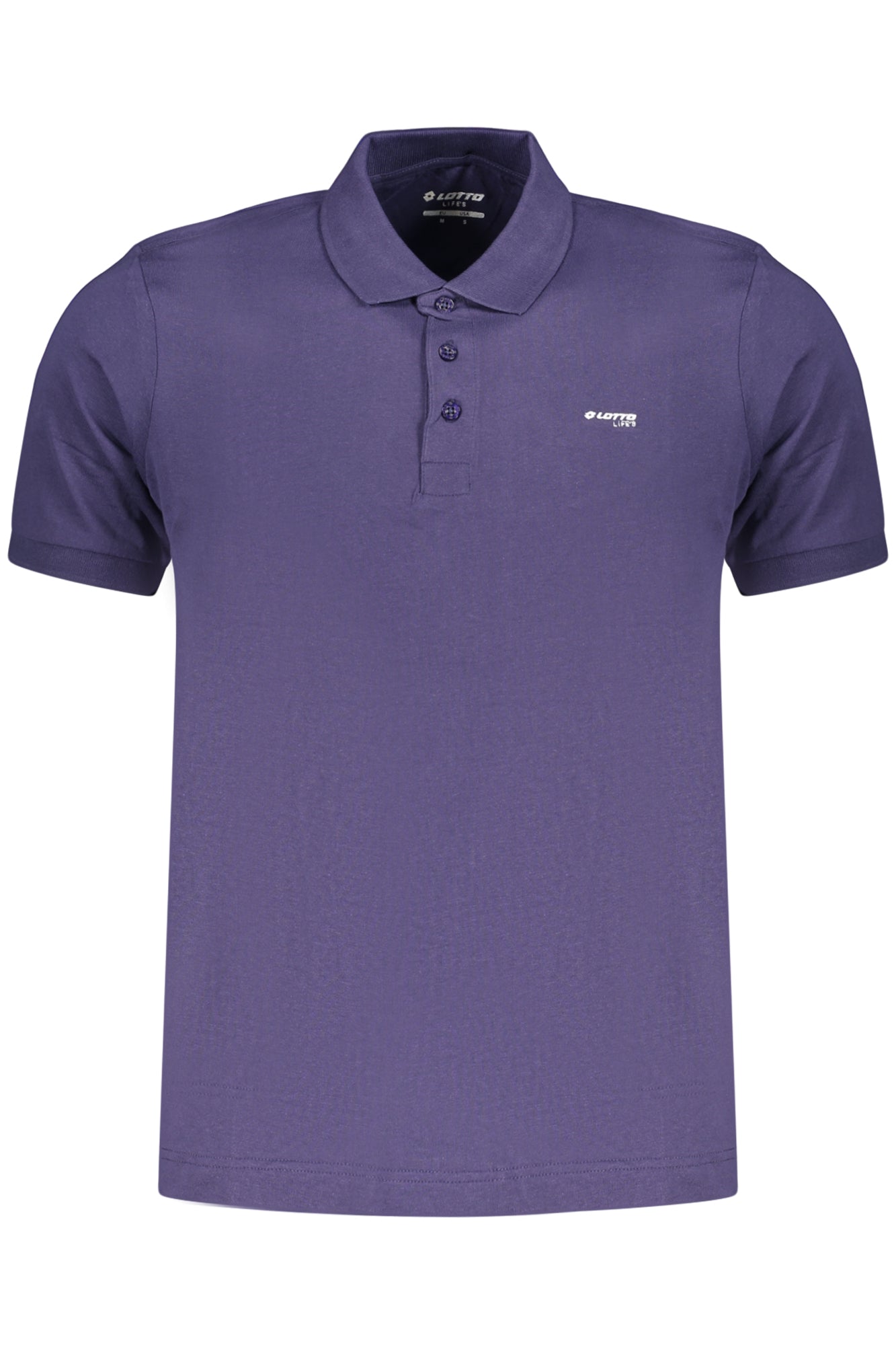 LOTTO MEN'S SHORT-SLEEVED POLO SHIRT BLUE