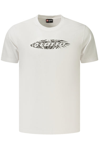 LOTTO MEN'S SHORT-SLEEVED T-SHIRT WHITE
