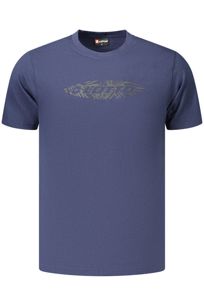 LOTTO MEN'S SHORT-SLEEVED T-SHIRT BLUE