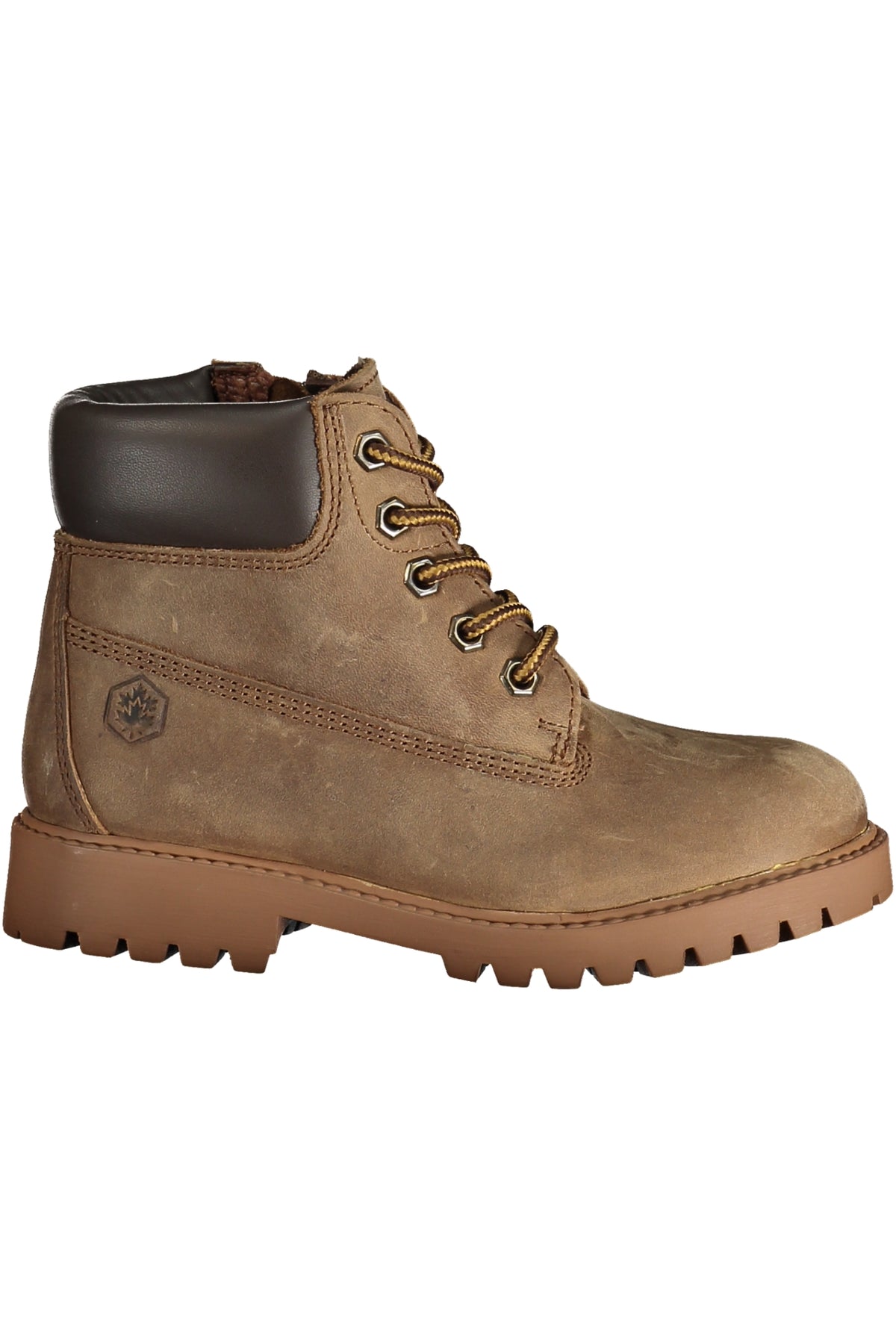Bottes marron pour enfants Lumberjack