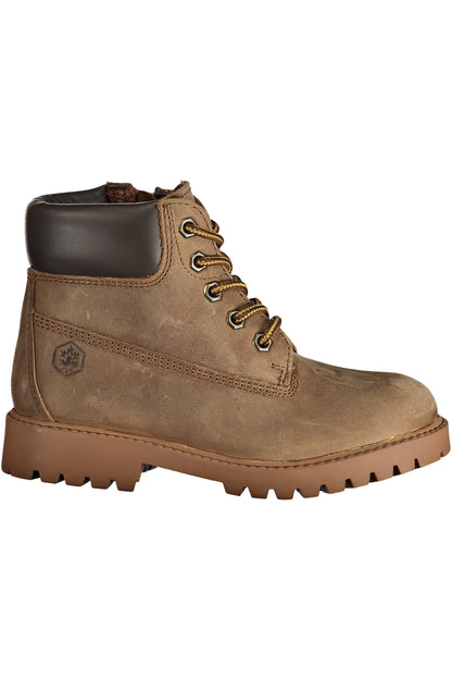 Bottes marron pour enfants Lumberjack