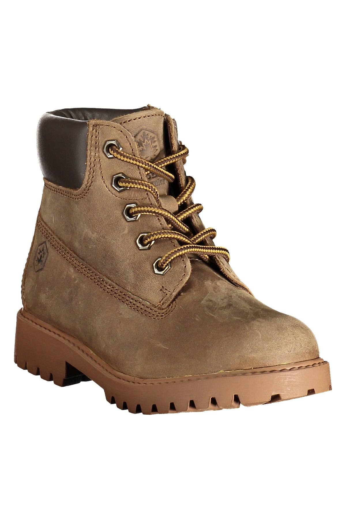 Bottes marron pour enfants Lumberjack