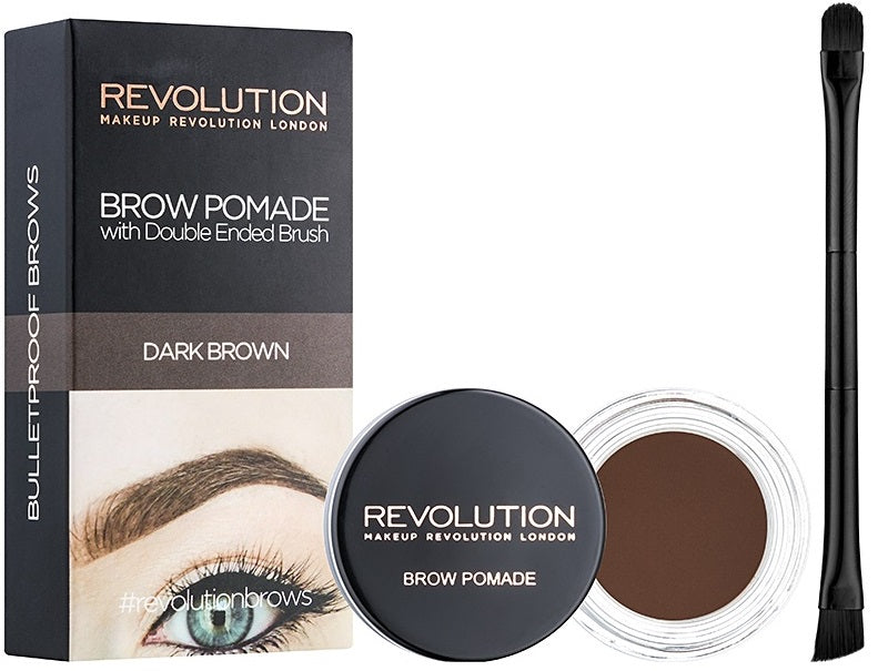 Makeup Revolution London Brow Pomade eyebrow pomade 2,5 g Dark Brown