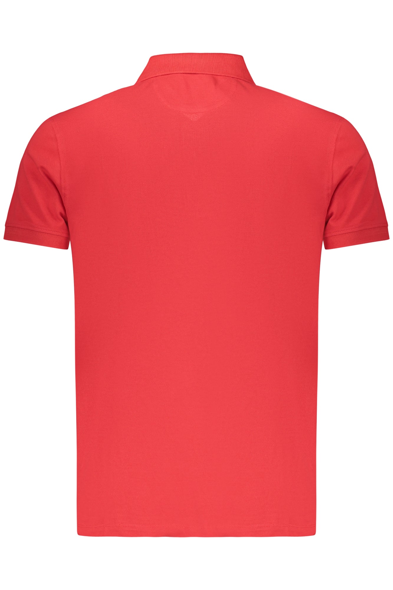 MEN'S RED NAVY SHORT-SLEEVE POLO SHIRT