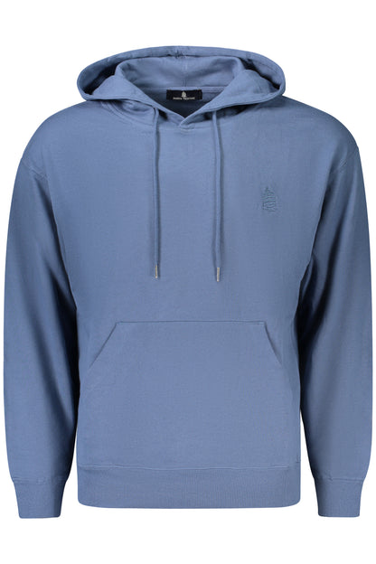 MARINA YACHTING MEN'S BLUE ZIP-UP SWEATSHIRT