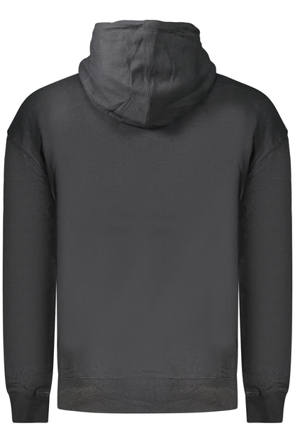 MARINA YACHTING MEN'S BLACK ZIP-UP SWEATSHIRT