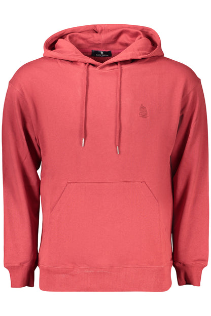 MARINA YACHTING MEN'S RED ZIP-UP SWEATSHIRT