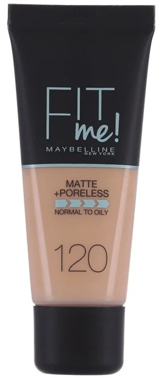 Maybelline Fit Me! matte makeup for normal and oily skin 30 ml 120 Classic Ivory