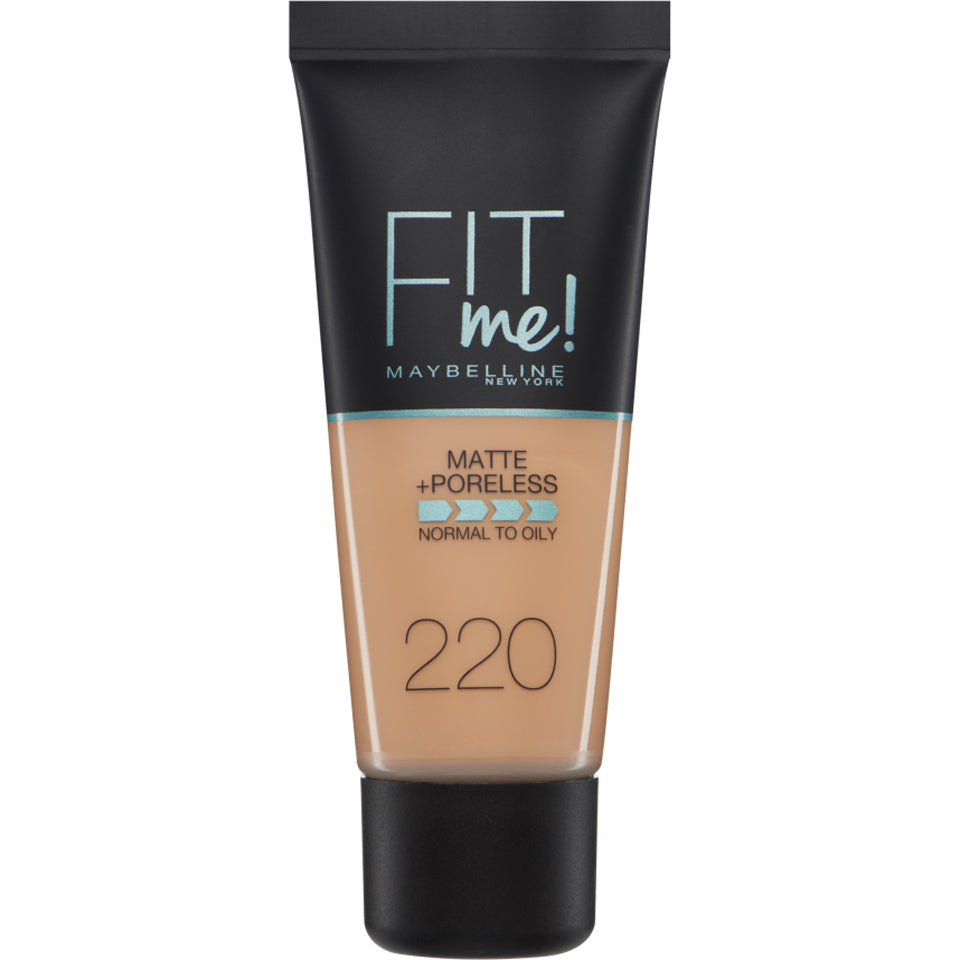 Maybelline Fit Me! matte makeup for normal and oily skin 30 ml 220 Natural Beige