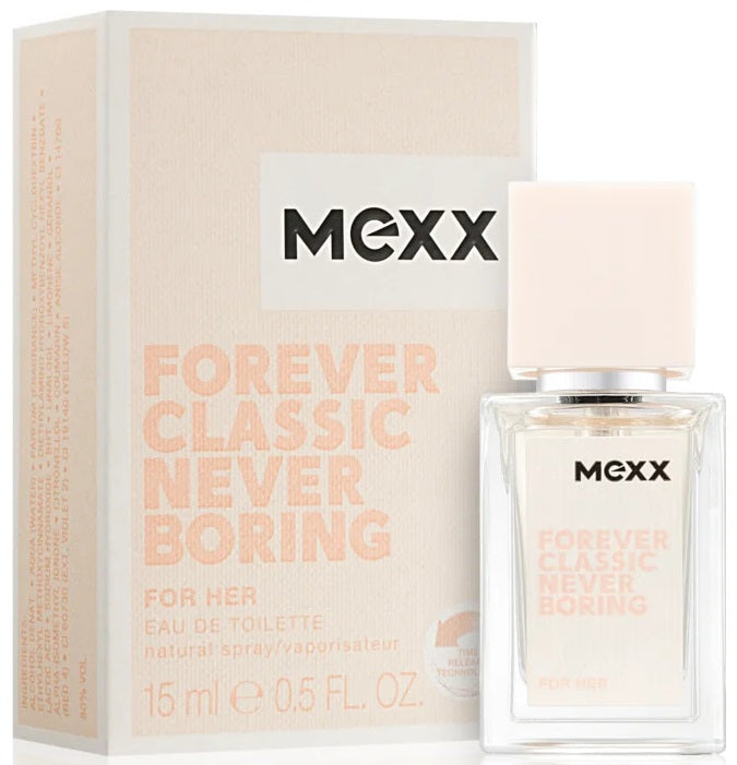 Mexx Forever Classic Never Boring For Her eau de toilette para mujer 15 ml