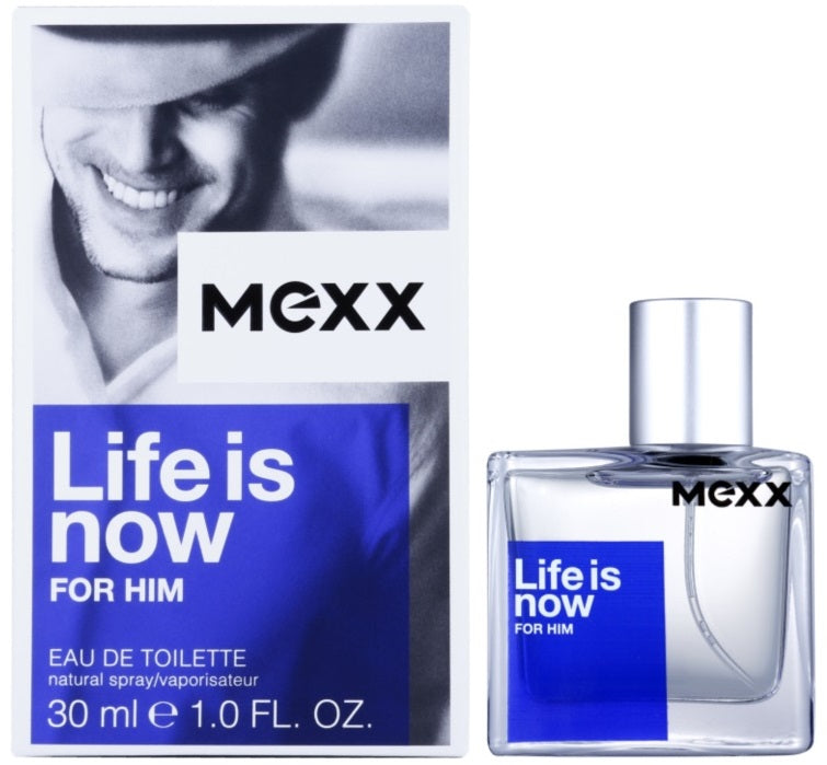 Mexx Life Is Now For Him Eau De Toilette Homme 30ml