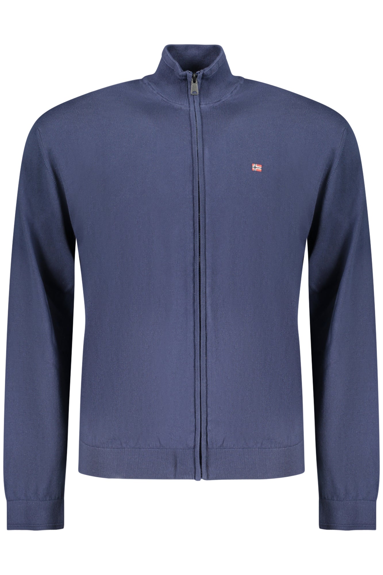 NAPAPIJRI MEN'S BLUE CARDIGAN
